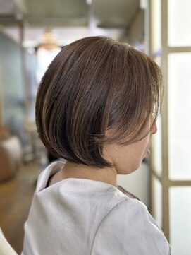 トランクサロンカッパード 大人ぱっつんボブ