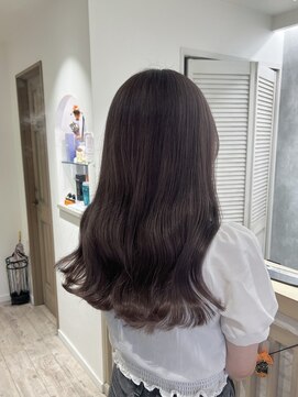 ラボヌールヘアー 宇都宮店(La Bonheur hair) ラベンダーグレージュ♪【宇都宮駅/インナーカラー】