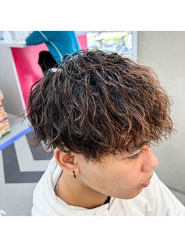 ダズルヘアラッシュ(DAZZLE hair RUSH) 無造作な束感！ツイストスパイラルパーマ！