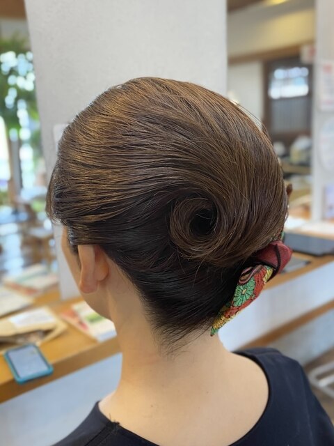 和服用ヘアセット