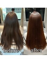 ルミス 銀座(Lumis)&nbsp;ストレートスタイル/艶髪/髪質改善/縮毛矯正/20代30代40代50代