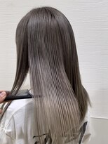 ケンジ 平塚 アネッタ(KENJE annetta) ダメージレス艶感グレージュ　【白髪ばかしも可能】