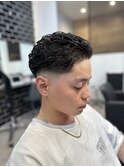毛流れリバースパーマ