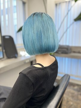 アドラ(ADLLA) アクアブルー/ダブルカラー