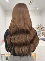テイス 新宿(TACE)&nbsp;ブラウン×エクステ[アンブレラカラー/イメチェン/新宿]