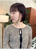 ミニボブ/オリーブグレージュ/20代30代mk-3