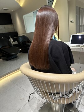 ロンドメリア 天神大名店(Lond Melia) ★メルティカラーフェミニンロング似合わせカットミディア厶艶髪