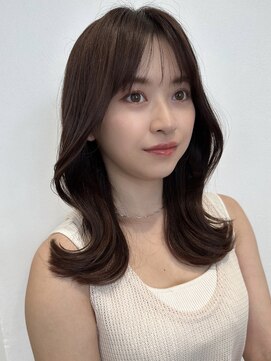 アイヴィー(IVY) チョコレートカラー大人くびれヘア【肥田亜沙美】