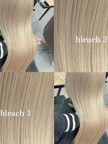 ベレーザ 渋谷(BELEZA)&nbsp;12871髪質改善金髪ホワイトブロンドマロンベージュストレート