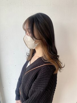 ヘアデザイン プティパ(Hair Design petit-pas) ☆韓国風イヤリングカラー