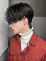 アイティー バイ アルバム 中野店(IT by ALBUM)&nbsp;韓国マッシュフェザーショート刈り上げセンターパート_ba538731