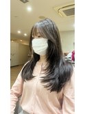 韓国風レイヤーカット