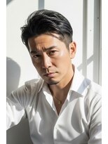 クート オム 南浦和(ku-to homme)&nbsp;南浦和/メンズカット/メンズショート/白髪ぼかし