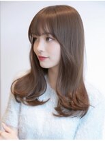 ユーフォリア 青山(Euphoria)&nbsp;20代30代40代大人可愛いワンカール肩ラインミルクティー