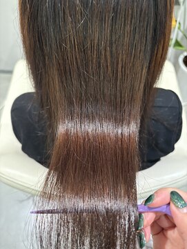 ファム 楽々園店(femme) ストレートパーマ