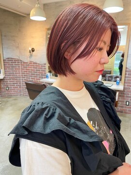 トコラソ 柏店(tocolaso) ローズピンクボブ