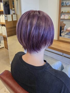 モップス 能見台店(MOPS) ショート×ピンクパープル