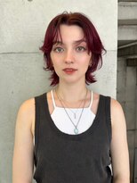 スクリーンギンザメゾン 銀座(SCREEN GINZA MAISON.)&nbsp;くびれヘア/アプリコットオレンジ/ハイライトカラー/銀座