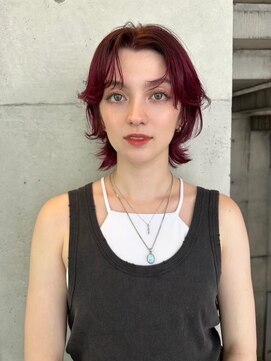 スクリーンギンザメゾン 銀座(SCREEN GINZA MAISON.) くびれヘア/アプリコットオレンジ/ハイライトカラー/銀座