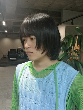 ネアー 新潟(NEER) アプリコットオレンジ/くびれヘア/ウェーブショート［新潟］