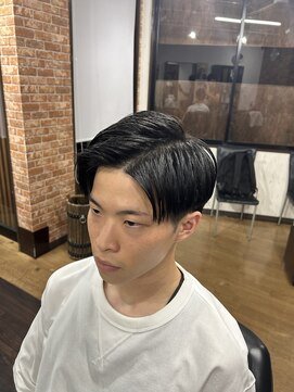 カズヘア 段原店(Kazu Hair) ツーブロック×七三スタイル