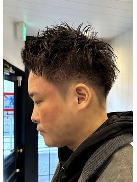 メンズココ 清澄白河店(MENS COCO) スパイキーショート/刈り上げ/束感/ビジネスショート/フェード