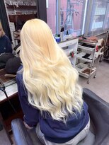 オズ 梅田店(OZ) 抜きっぱなしブロンド/エクステ80枚