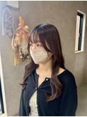 黒髪カタログ/クラゲヘアー/オリーブグレー/佐賀
