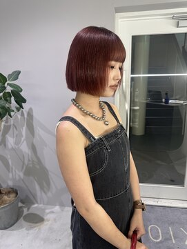 ワンカラー/ブリーチカラー/髪質改善/ハイトーンカラー