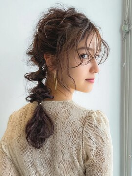 360度可愛い☆ゆるふわ編みおろしアレンジ