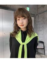 ナヌーク ダイカンヤマ(nanuk daikanyama)&nbsp;くせっぽニュアンスパーマ×やわらかブラウン