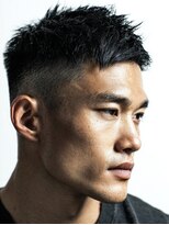 アンサ 小倉店(ANSA) フェードベリーショート|男前スタイル