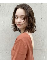 《ダメージレスパーマ》お手入れ簡単のパーマで毎朝の時短が叶う♪コテ巻きが落ちやすい髪のアシストにも◎