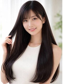 ヘアサロン ビビット 志紀店(VIVIT)の写真/【志紀/八尾】髪の広がりやうねりが気になる方に─。毛先までしなやかで柔らかな質感で朝が楽になる♪