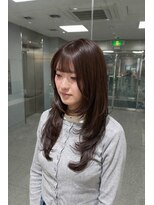 エイト ホワイト 札幌駅前店(EIGHT white)&nbsp;オリーブベージュレイヤーカット