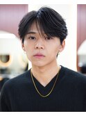 シースルーフェザーパーマ
