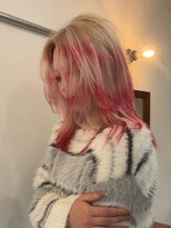ヘアーカットパーラーコール(HAIRCUT PARLOR CALL) レッドデザインカラー♪♪