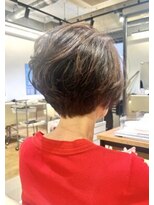 銀座　美容院　bloom sweet【ブルームスウィート】&nbsp;ふんわりショート＋ハイブリッドカラー