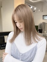 ルトワプラス(Lutowa plus)&nbsp;透明感ミルクティーベージュのさらツヤミディアム［西条下見］