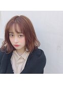 ミニボブ★チェリーオレンジ★さくらんぼ巻き