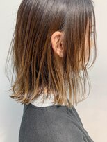 テトヘアー(teto hair) bob(バレイヤージュ、切りっぱなしボブ、グラデーション)