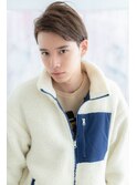 ビジネスでもOK！イケメン七三ワイルドアップバング