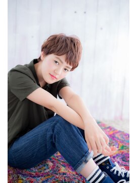 ミック ヘアアンドメイク アップ 駒込店(miq Hair&Make up) 鮮度高めの★ボーイッシュショート