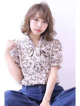 オーロ 宝塚店(ORO) ひし形シルエットグレーベージュエギョモリエアリーミディ