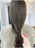 オリーブグレージュ イルミナカラー LAケラチントリートメント