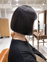 ネイロ 錦糸町(NeiRo)&nbsp;ボブカーキグレージュマッシュショート大人かわいい