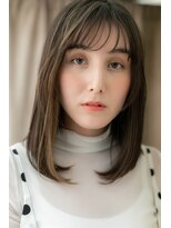 カバーヘア ブリス 上尾西口店(COVER HAIR bliss) グレーベージュ大人ハイライト小顔ワンカールZ上尾10代20代30代