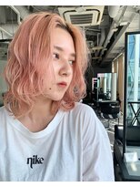 ゲーム 原宿店(GAME)&nbsp;ハイトーン/ダブルカラー/ペールピンク