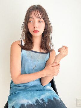 リベルテ(LIBERTE) リベルテ銀座 20代大人ミディアムレイヤー×ヌードブラウン