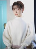 天神【BIRTH】耳掛けショート×ミストバング　6